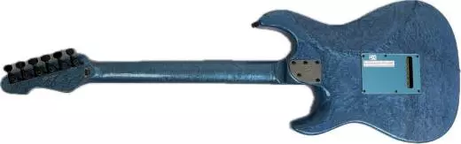 ESP Snapper AL-HR in Liquid Metal Blue 2